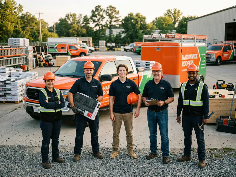 Natiowide Roofers - roof installation in Lumberton near me